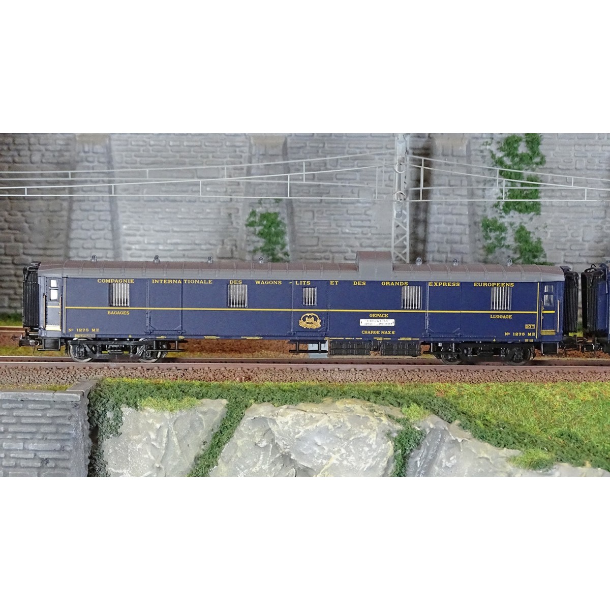 Rivarossi HR4391 Set de 3 voitures voyageurs CIWL, Edelweiss Pullman Express, DD3 / VPC Côte d´Azur / VP Étoile du Nord Rivaross