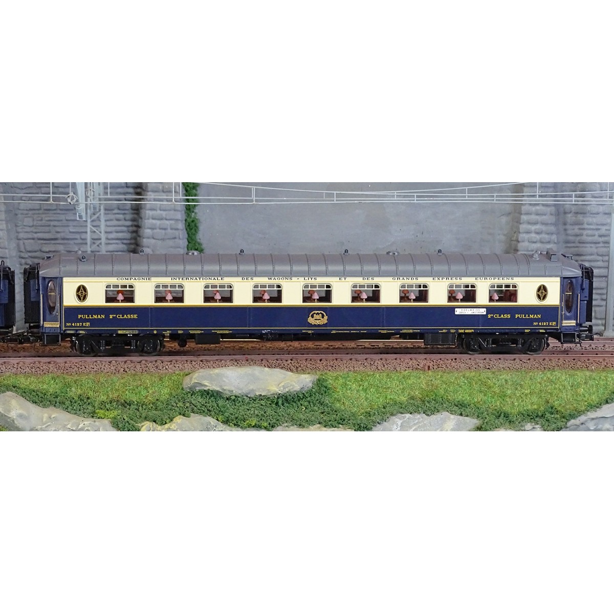 Rivarossi HR4391 Set of 3 CIWL passenger cars, Edelweiss Pullman Ex...