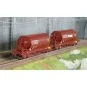 Jouef HJ6228 Set of 2 Taoos bogie hopper wagons, F-ERSA, Ermewa/Che... HJ6228-Jouef HJ6228 Set of 2 Taoos bogie hopper wagons, F-ERSA, Ermewa/Chemoil