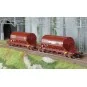 Jouef HJ6228 Set of 2 Taoos bogie hopper wagons, F-ERSA, Ermewa/Che... HJ6228-Jouef HJ6228 Set of 2 Taoos bogie hopper wagons, F-ERSA, Ermewa/Chemoil
