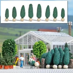 Busch 1275 Trees with root bulbs (8) - Busch - Busch_1275