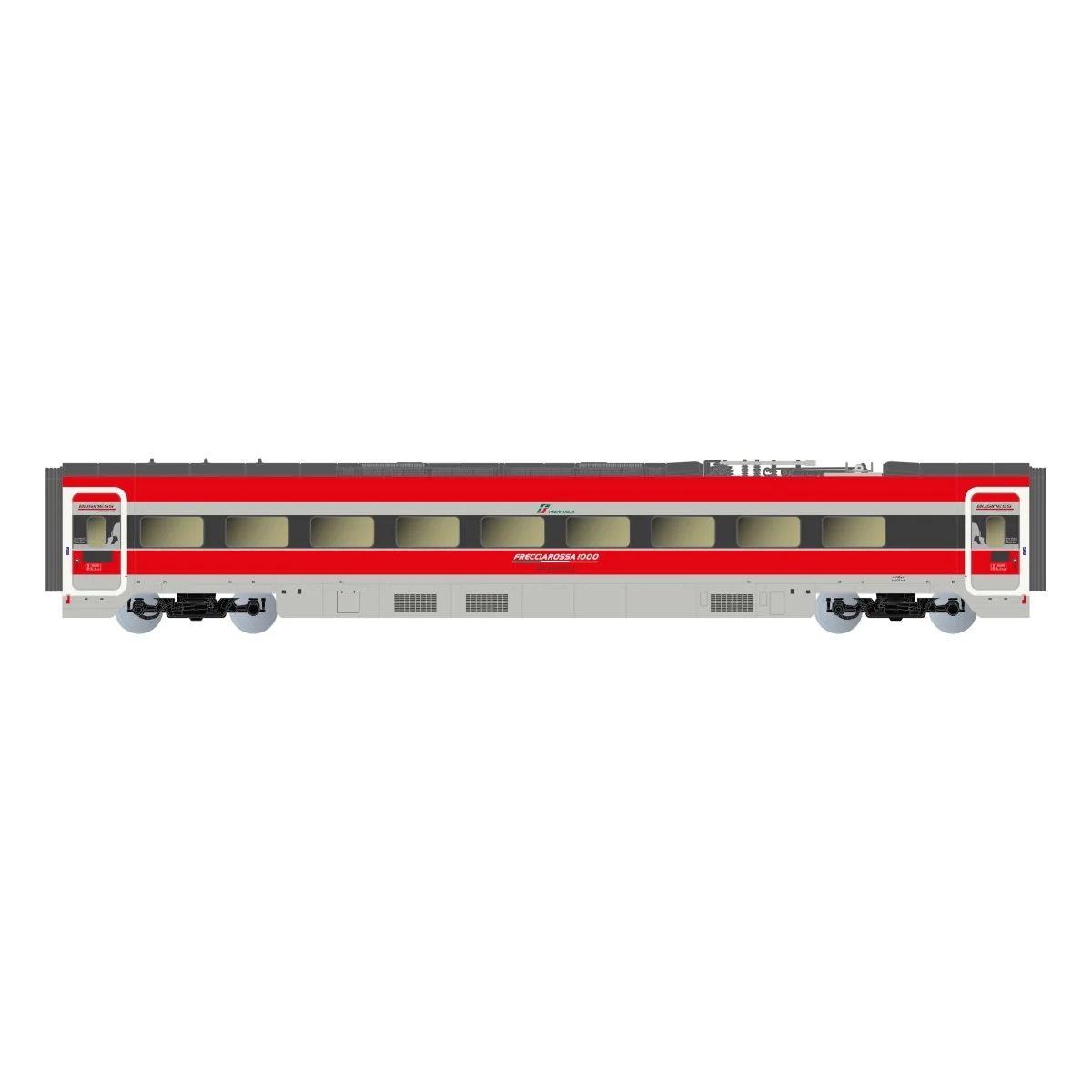 Arnold HN2621S TGV railcar 4 elements Frecciarossa 1000, FS, sound,...