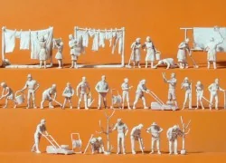 Preiser 16361 Figures, Housework and Garden - Preiser - Preiser_16361