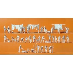 Preiser 16361 Figures, Housework and Garden - Preiser_16361