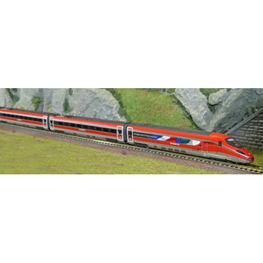 Arnold HN2621S Autorail TGV 4 éléments Frecciarossa 1000, FS, sonore, N 1/160 Arnold HN2621S - 7 HN2621S-Arnold HN2621S Autorail TGV 4 éléments Frecciarossa 1000, FS, sonore, N 1/160