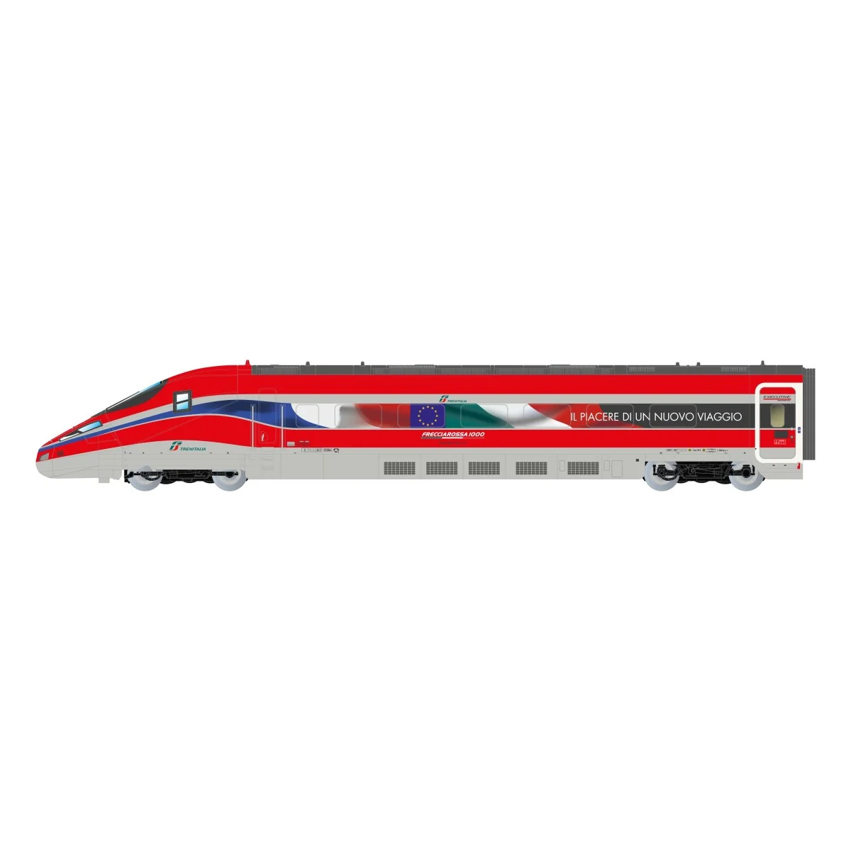 Arnold HN2621 Autorail TGV 4 éléments Frecciarossa 1000, FS, N 1/160 Arnold HN2621 - 9 Arnold HN2621 Autorail TGV 4 éléments Frecciarossa 1000, FS, N 1/160 Arnold HN2621 - 9