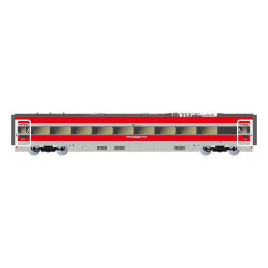 HN2621-Arnold HN2621 Autorail TGV 4 éléments Frecciarossa 1000, FS, N 1/160