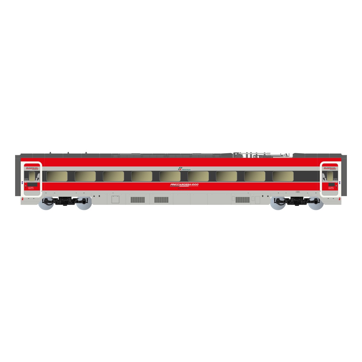 Arnold HN2621 TGV railcar 4 elements Frecciarossa 1000, FS, N 1/160...