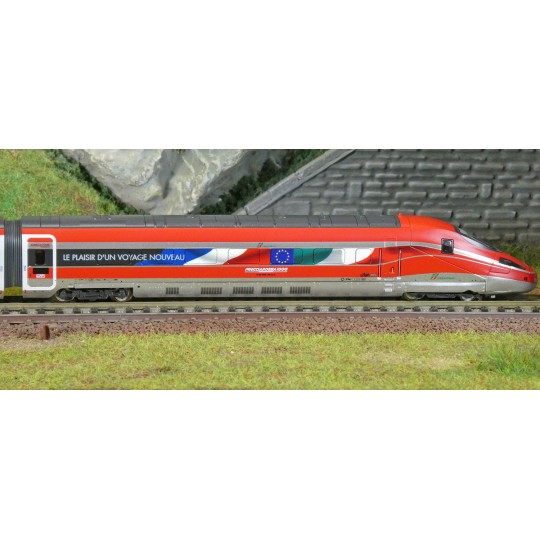 HN2621-Arnold HN2621 Autorail TGV 4 éléments Frecciarossa 1000, FS, N 1/160
