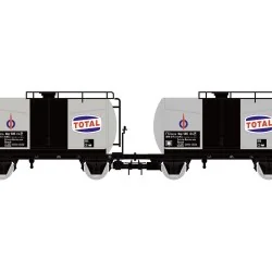 Rivarossi HR6565 Set ce 2 wagons citernes à essieux, FS, Total Rivarossi HR6565 - 1