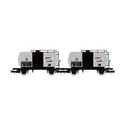 Rivarossi HR6565 Set of 2 two-axle tank wagons, FS, Total - HR6565
