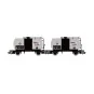 Rivarossi HR6565 Set of 2 two-axle tank wagons, FS, Total HR6565-Rivarossi HR6565 Set of 2 two-axle tank wagons, FS, Total