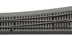 Rocoline ballast 42582 Aiguillage droit à gauche long Wl10 Roco Roco_42582 - 1