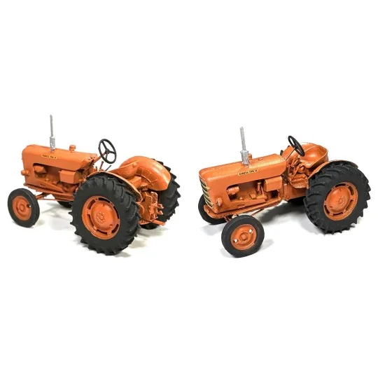BA005-REE Modeles BA005 Tracteur Someca SOM40 orange avec roues 28'