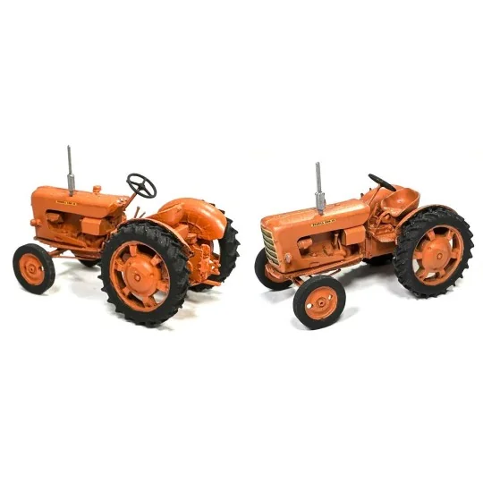 REE Modeles BA007 Someca SOM40 orange tractor with 36" wheels BA007-REE Modeles BA007 Someca SOM40 orange tractor with 36" wheels
