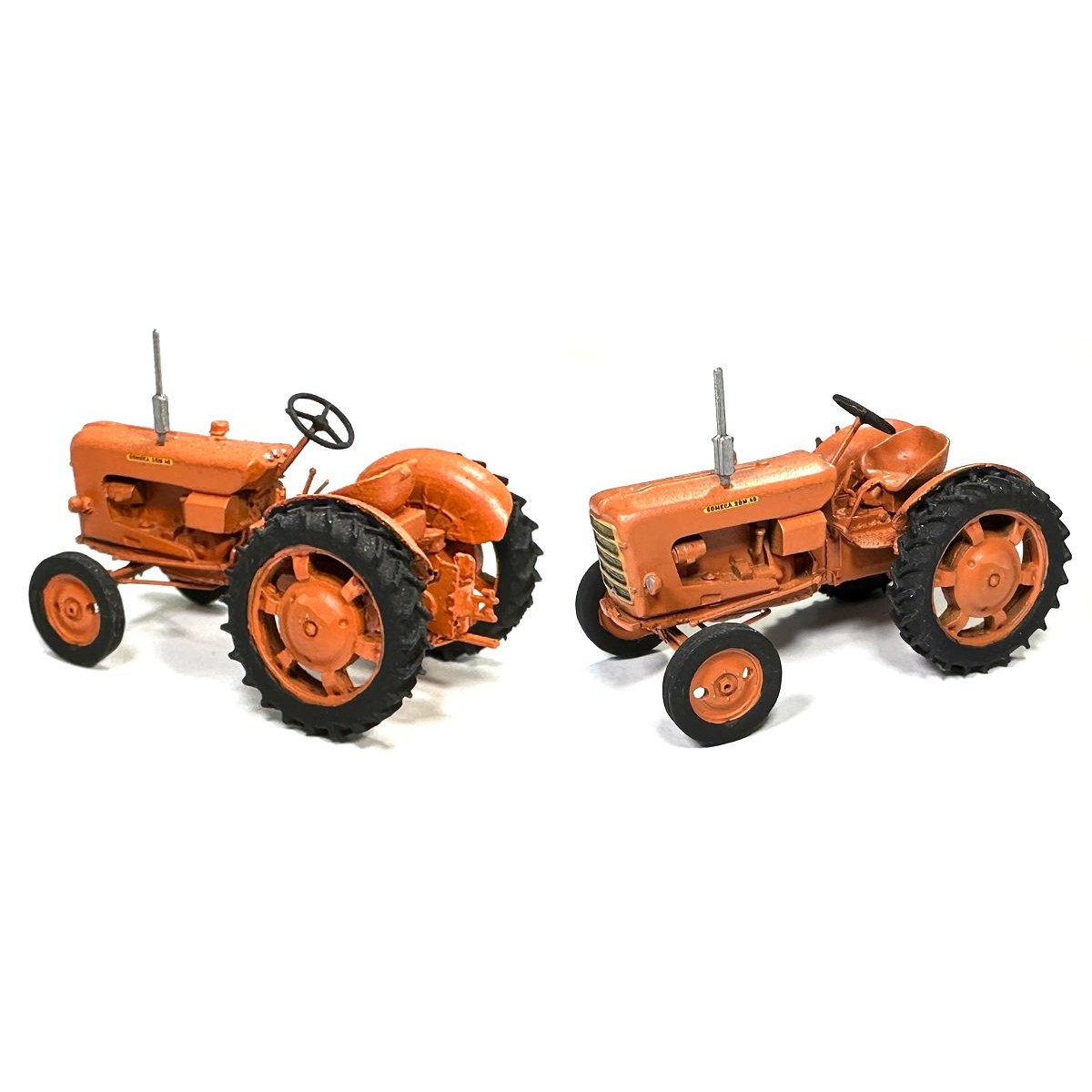 REE Modeles BA007 Tracteur Someca SOM40 orange avec roues 36' Ree Modeles BA007 - 1