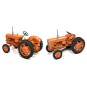 BA007-REE Modeles BA007 Someca SOM40 orange tractor with 36" wheels