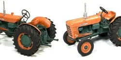 REE Modeles BA009 Tracteur Someca SUPER SOM40 orange avec roues 28' Ree Modeles BA009 - 1