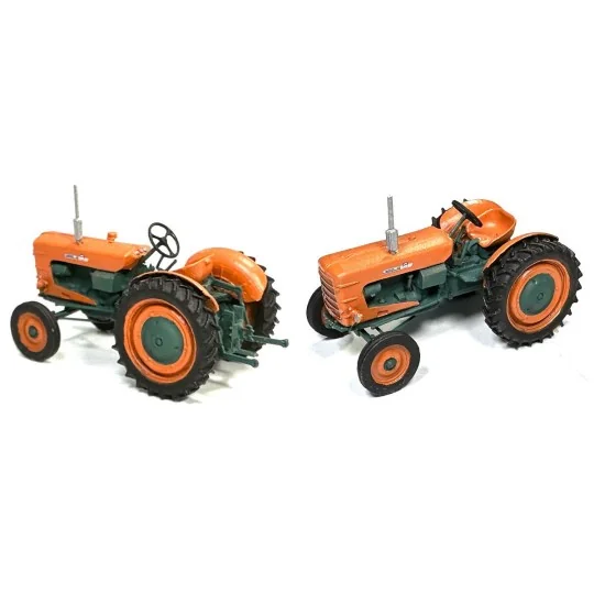 REE Modeles BA010 Someca SUPER SOM40 orange tractor with 36" wheels BA010-REE Modeles BA010 Someca SUPER SOM40 orange tractor with 36" wheels