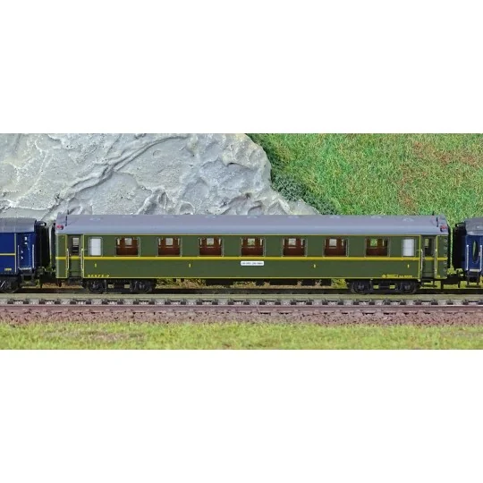 HN4486-Arnold HN4486 Set of 3 "Sud-Express" passenger cars, CIWL, DD3 / AA 5000 / WL, N scale