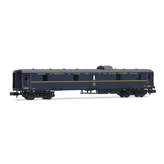 HN4486-Arnold HN4486 Set of 3 "Sud-Express" passenger cars, CIWL, DD3 / AA 5000 / WL, N scale