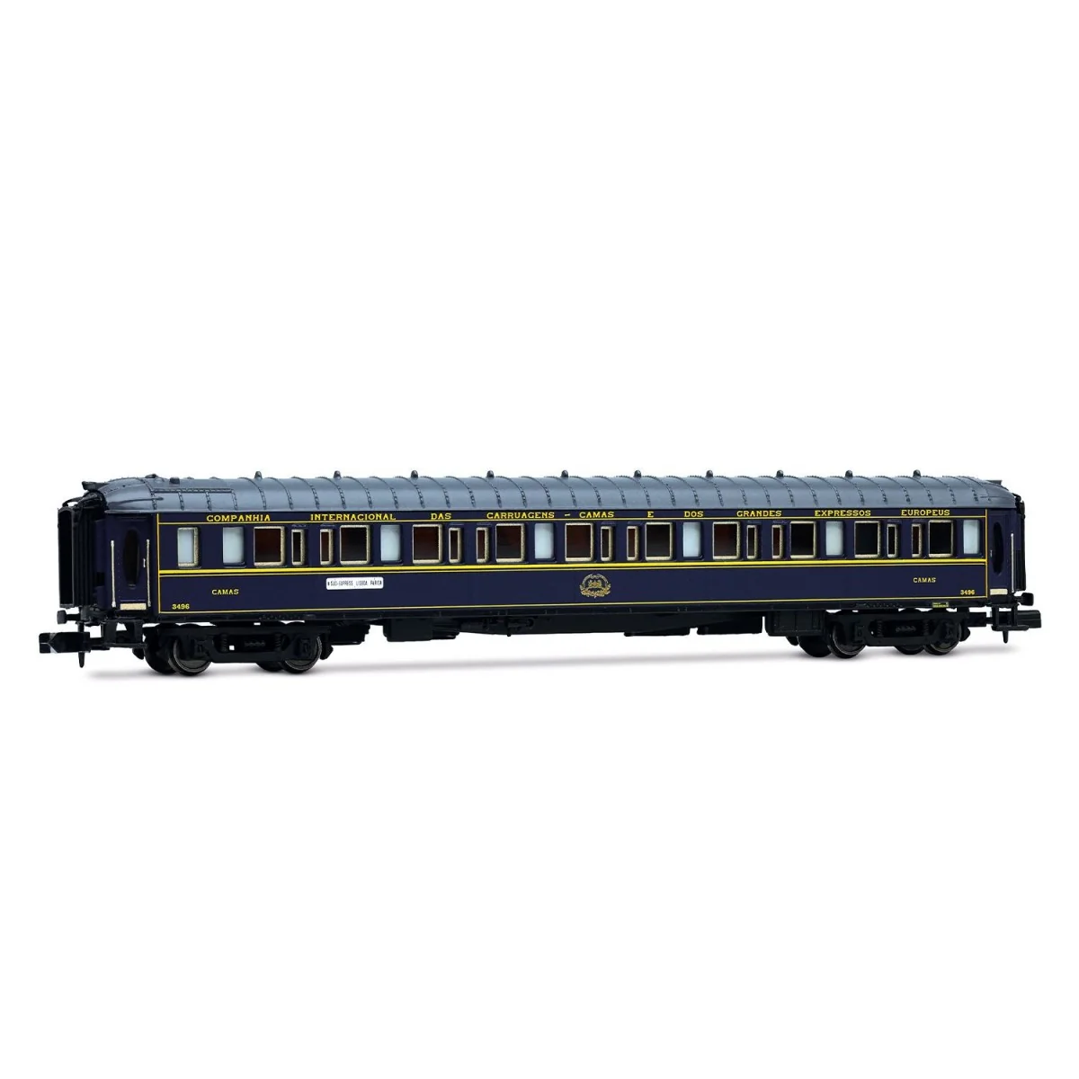Arnold HN4486 Set de 3 voitures voyageurs "Sud-Express", CIWL, DD3 / AA 5000 / WL, échelle N Arnold HN4486 - 8