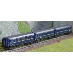 Arnold HN4487 Set of 3 "Sud-Express" passenger cars, CIWL, VPC Étoi...
