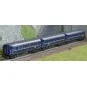 HN4487-Arnold HN4487 Set de 3 voitures voyageurs "Sud-Express", CIWL, VPC Étoile du Nord / WL / WL, échelle N