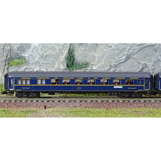 HN4487-Arnold HN4487 Set of 3 "Sud-Express" passenger cars, CIWL, VPC Étoile du Nord / WL / WL, N scale