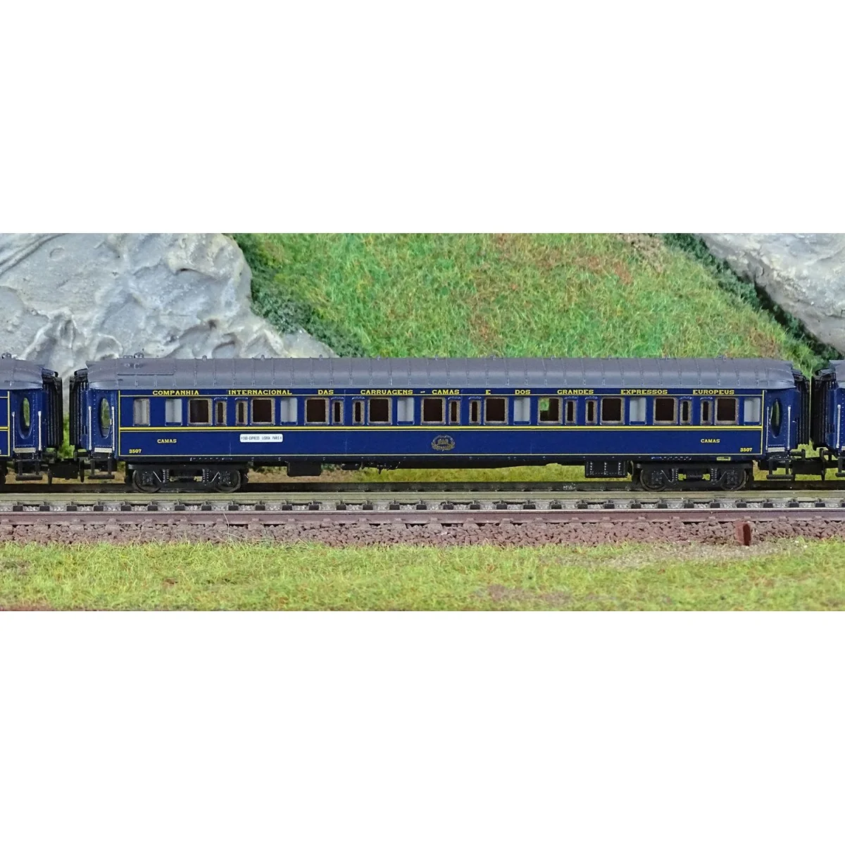 Arnold HN4487 Set de 3 voitures voyageurs "Sud-Express", CIWL, VPC Étoile du Nord / WL / WL, échelle N Arnold HN4487 - 3