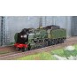 R37_HO41208DS-R37 HO41208DS Steam locomotive 2-150 P 104 tender 34 P 350, SNCF, green, Somain, sound, smoke