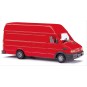 Busch_89114-Busch 89114 Fourgon Iveco daily, Rouge