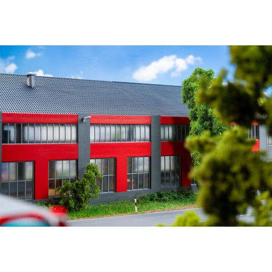 Faller_120079-Faller 120079 Maquette, Remise à locomotives électriques, 2 niveaux