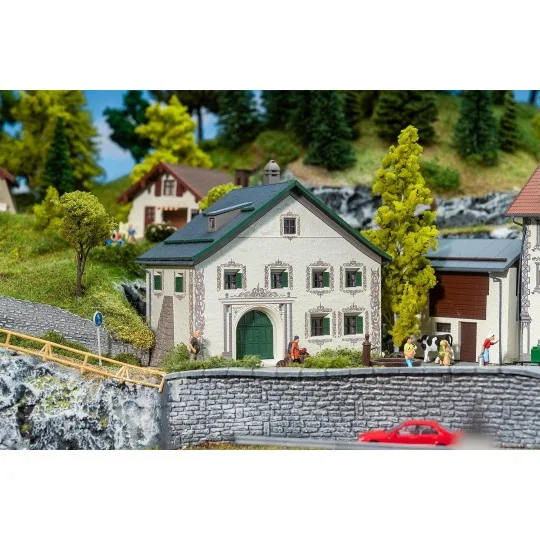 Faller 130662 Maquette, Maison des Grisons Guarda Faller Faller_130662 - 1 Faller_130662-Faller 130662 Maquette, Maison des Grisons Guarda - Faller_130662
