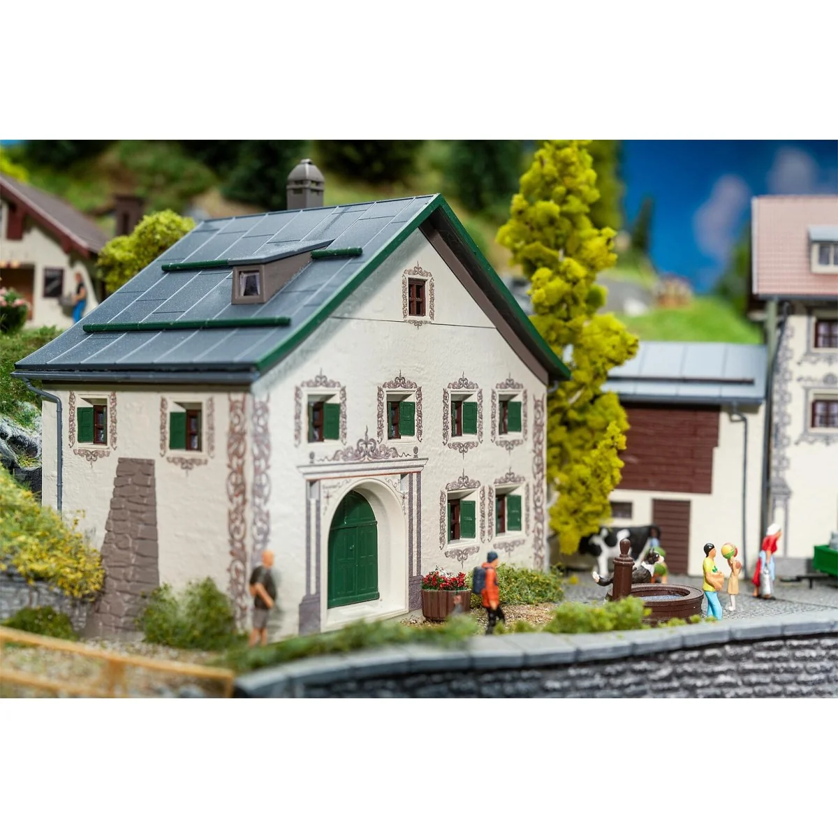 Faller 130662 Model Kit, Guarda House in the Grisons - Faller_130662
