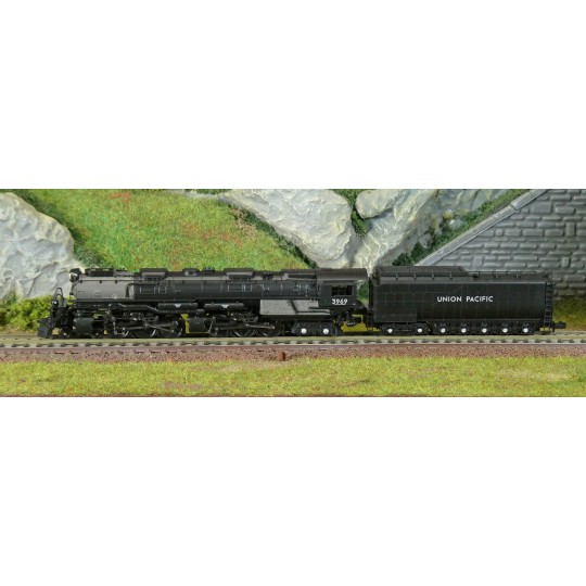 Trix_16488-MiniTrix 16488 Class 3900 Steam Locomotive, Union Pacific, Digital Sound, N - 1/160