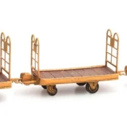 Ree Modeles DE 012 Set de 3 chariots à bagages Ree Modeles DE-012 - 1