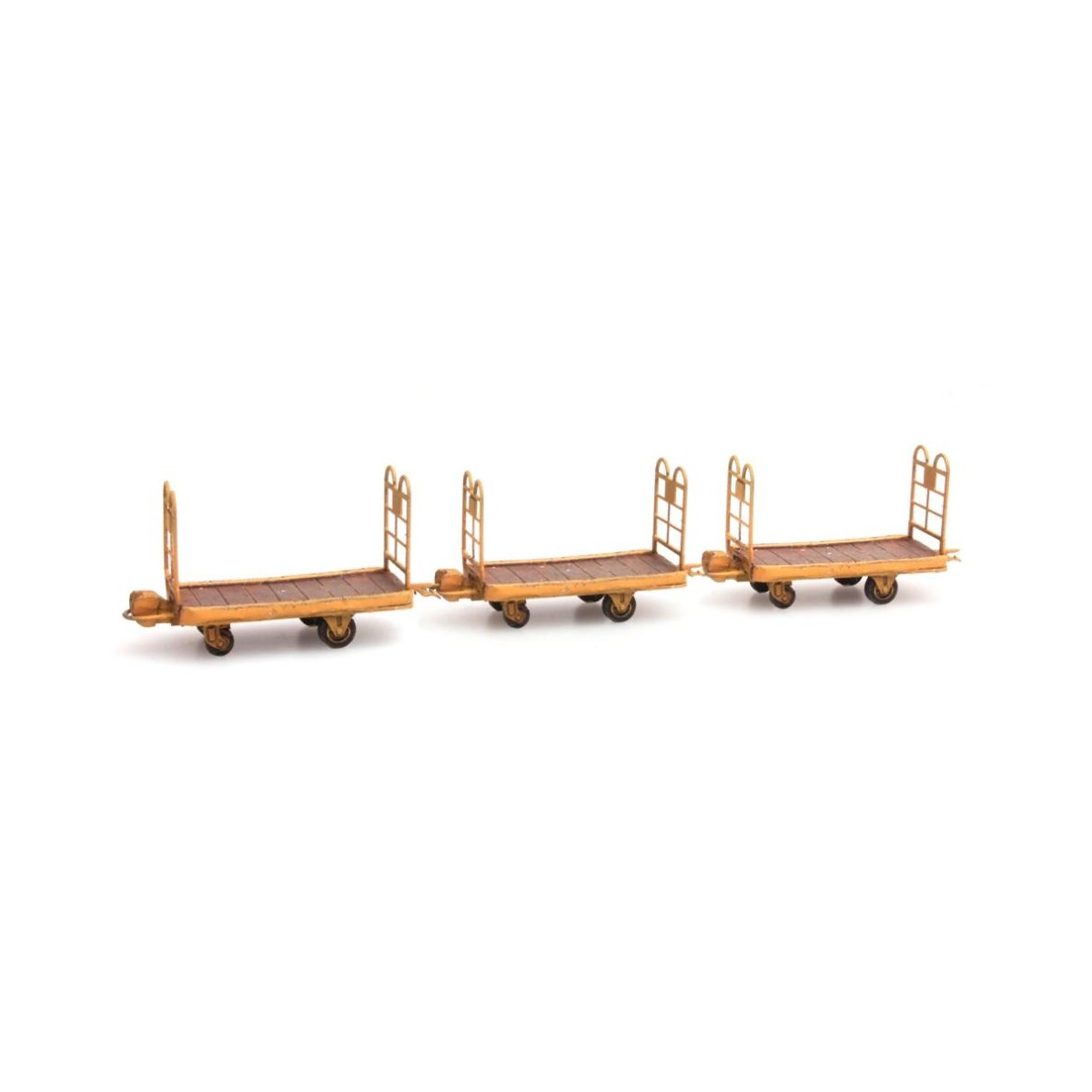 Ree Models DE 012 Set of 3 luggage trolleys - DE-012