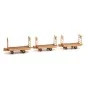 DE-012-Ree Modeles DE 012 Set de 3 chariots à bagages