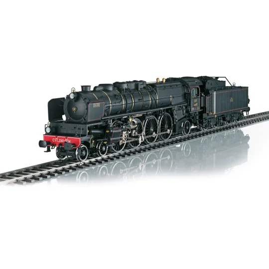 Marklin_55086-Marklin 55086 241 A Steam Locomotive, Class 13, Black, EST, Digital Sound, Scale 1