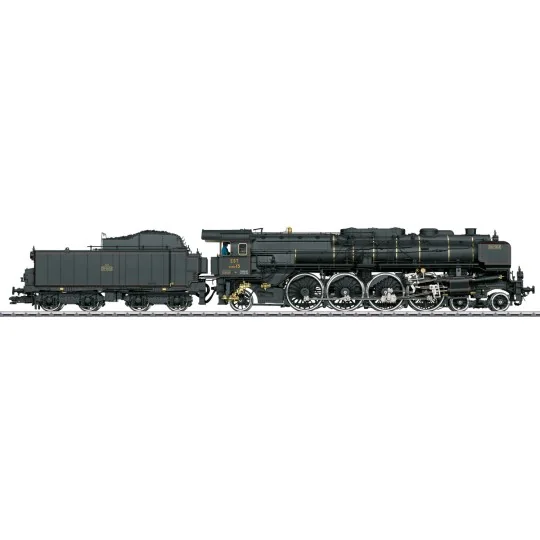 Marklin_55086-Marklin 55086 241 A Steam Locomotive, Class 13, Black, EST, Digital Sound, Scale 1