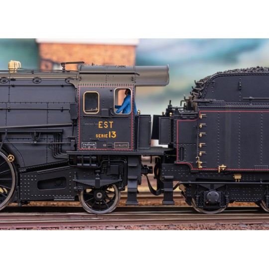 Marklin_55086-Marklin 55086 241 A Steam Locomotive, Class 13, Black, EST, Digital Sound, Scale 1