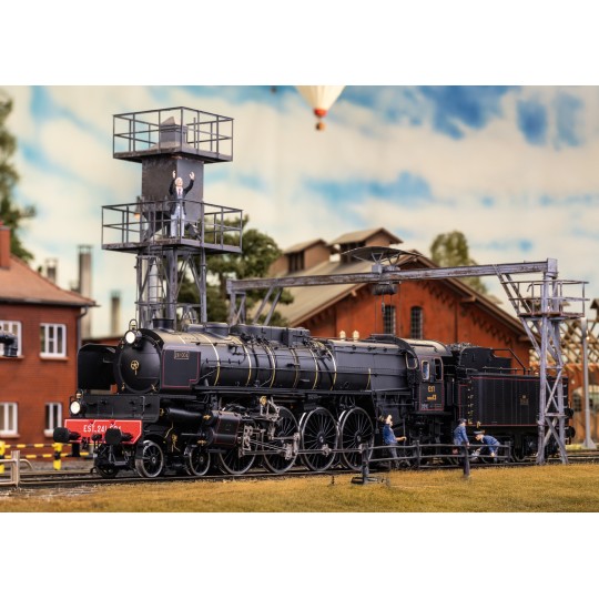 Marklin_55086-Marklin 55086 241 A Steam Locomotive, Class 13, Black, EST, Digital Sound, Scale 1