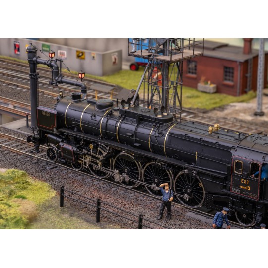 Marklin_55086-Marklin 55086 Locomotive à vapeur 241 A, série 13, noire, EST, digitale sonore, échelle 1