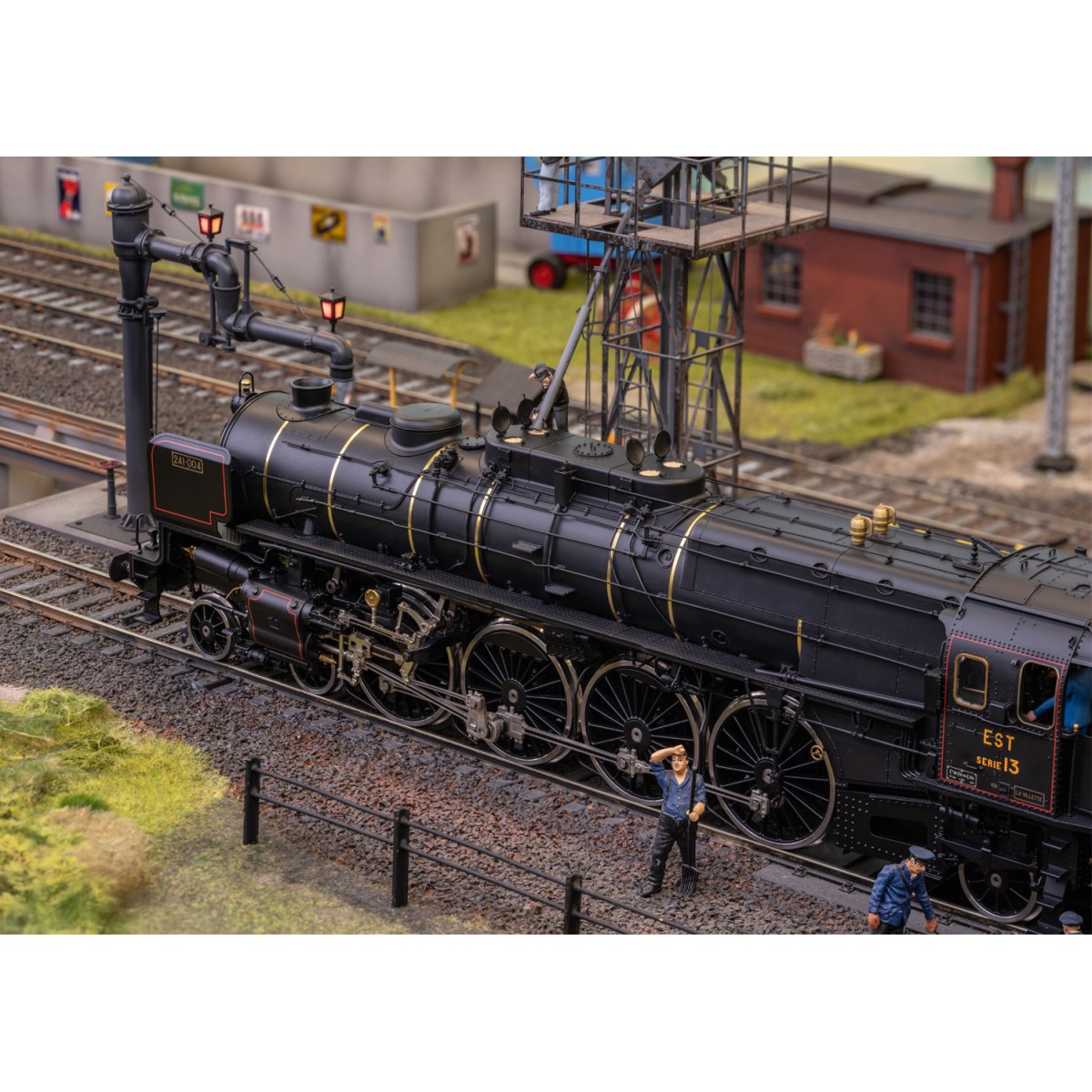 Marklin 55086 Locomotive à vapeur 241 A, série 13, noire, EST, digitale sonore, échelle 1 Marklin Marklin_55086 - 14