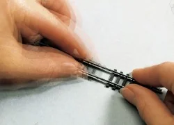 MiniTrix 14975 Extendable rail 86.5 - 120mm, N - 1/160