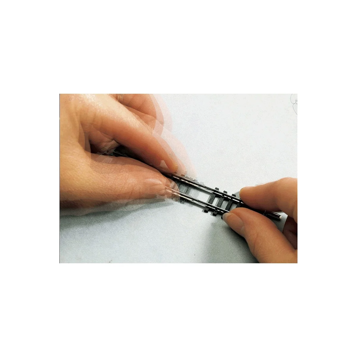 MiniTrix 14975 Rail extensible 86,5 - 120mm, N - 1/160 Trix Trix_14975 - 1