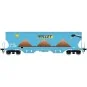 LS Models 30592 Tagnpps hopper wagons, light blue, new Millet logo,... LSM_30592-LS Models 30592 Tagnpps hopper wagons, light blue, new Millet logo, with sun