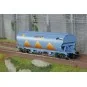 LS Models 30592 Tagnpps hopper wagons, light blue, new Millet logo,... LSM_30592-LS Models 30592 Tagnpps hopper wagons, light blue, new Millet logo, with sun