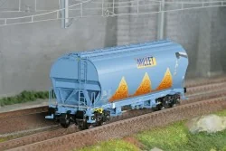 Ls Models 30593 Wagons trémie Tagnpps, bleu clair, nouveau logo Millet Ls models LSM_30593 - 1